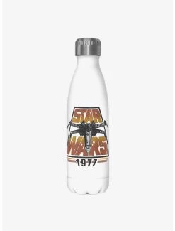 Star Wars Space Travel White Stainless Steel Water Bottle