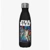 Star Wars Star Wars Poster Black Stainless Steel Water Bottle