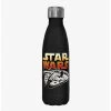 Star Wars The Falcon Black Stainless Steel Water Bottle -Home Furnishings Discount Store 19723223 hi