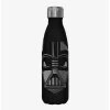 Star Wars Vader Black Stainless Steel Water Bottle