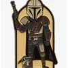 Star Wars The Mandalorian Chibi Mando & Grogu Enamel Pin - BoxLunch Exclusive -Home Furnishings Discount Store 19995779 hi
