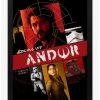 Star Wars Andor Grid Framed Wood Poster