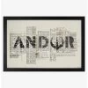 Star Wars Andor Symbols Framed Wood Poster -Home Furnishings Discount Store 20132041 hi