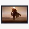 Star Wars Boba Fett Mando Desert Framed Wood Poster -Home Furnishings Discount Store 20132057 hi