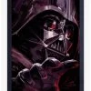 Star Wars Obi-Wan Brushed Vader Framed Wood Poster
