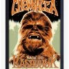 Star Wars Rock Poster Chewbacca Framed Wood Poster -Home Furnishings Discount Store 20132113 hi