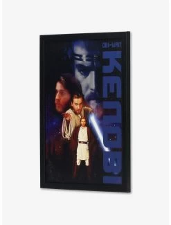 Star Wars Obi-Wan Kenobi Multi-View Framed Wood Wall Decor -Home Furnishings Discount Store 20171445 av1