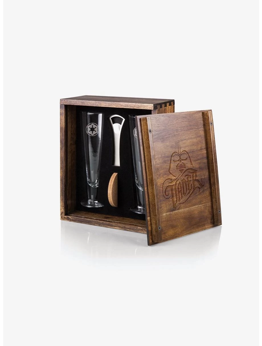 Star Wars Darth Vader Pilsner Craft Beer Set With 2 Beer Glasses 4 Star Wars Darth Vader Pilsner Craft Beer Set With 2 Beer Glasses - Image 2