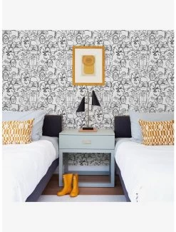 Star Wars Saga Line Sketches Peel And Stick Wallpaper -Home Furnishings Discount Store 20754771 av3